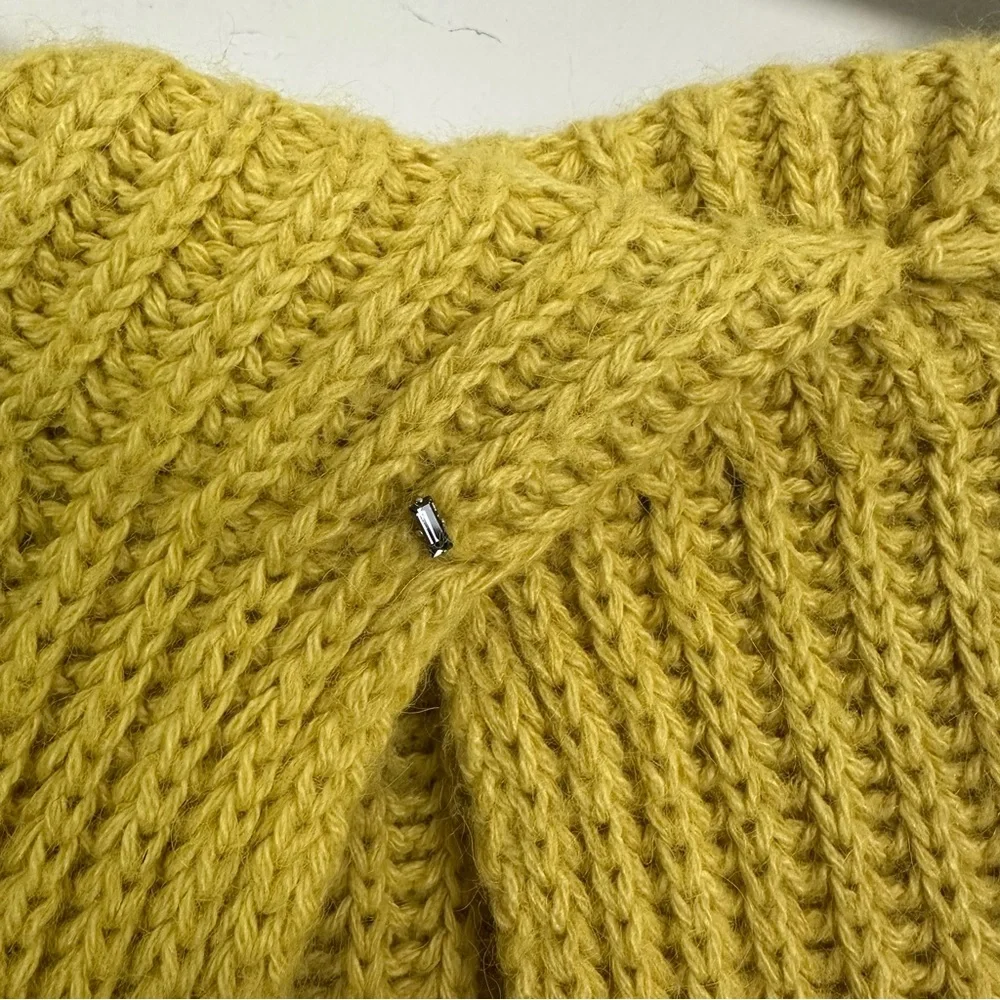 Sportmax Fringe Hem Open Back Sweater - Picture 5 of 8